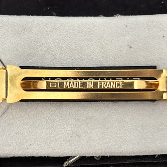 L. Erickson France Lux beaded hair clip barrette plus unmarked hair claw
